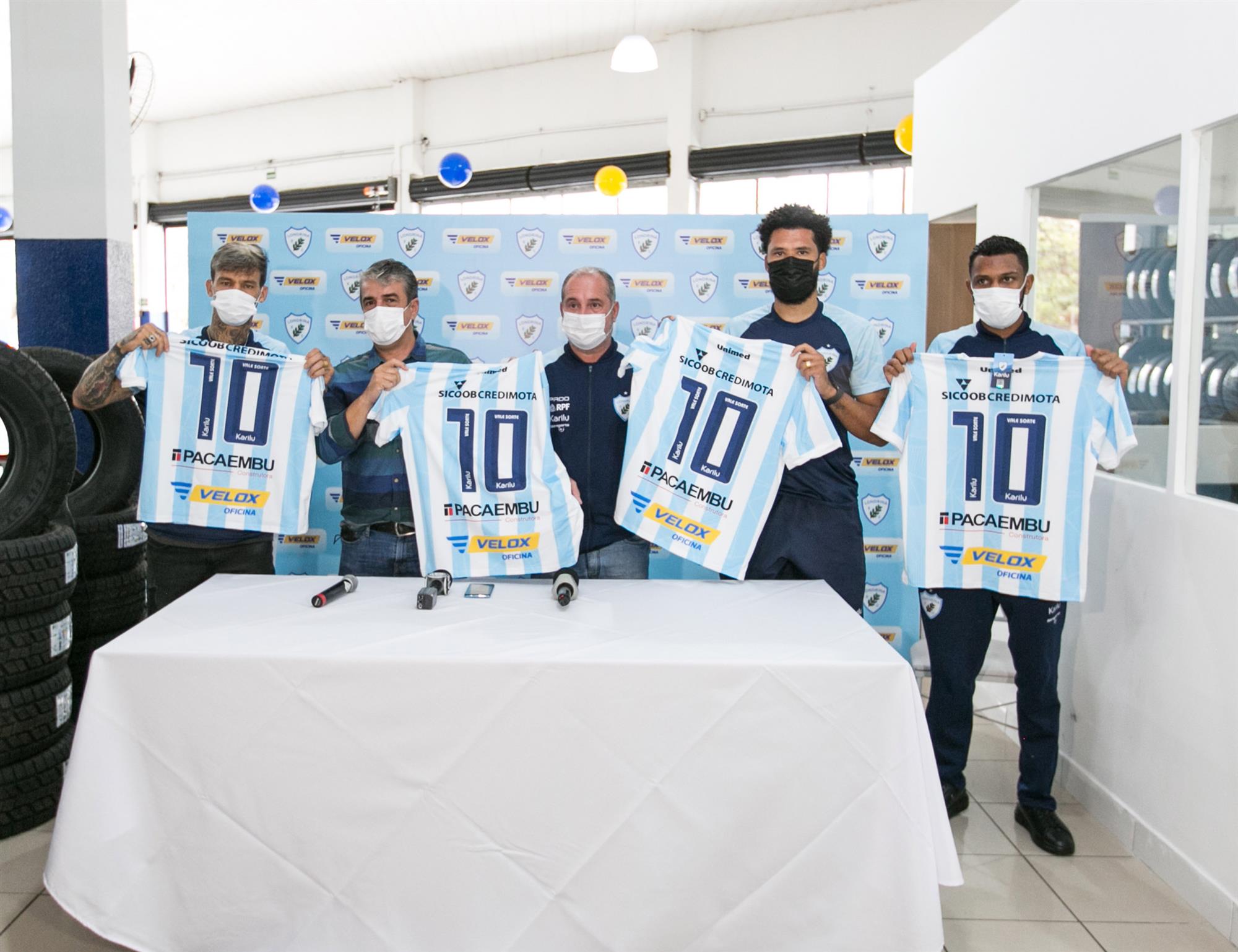 Londrina oficializa a Velox Oficina como novo patrocinador